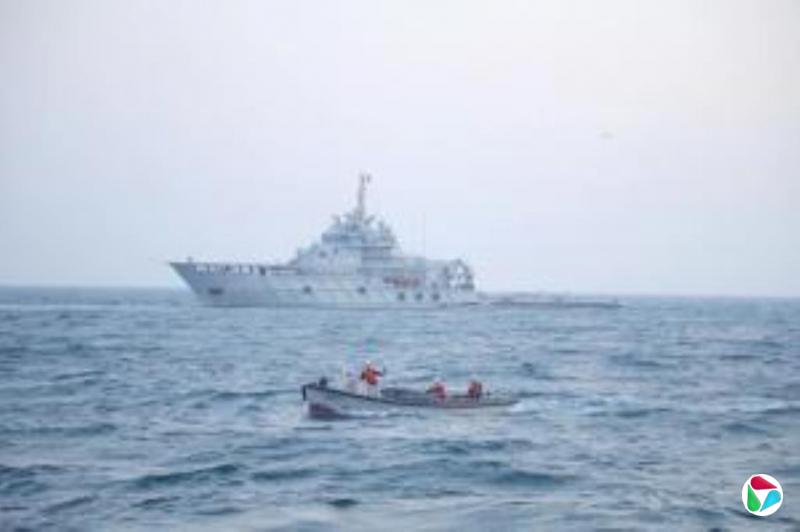 渤海海峡黄海特定海域执行军事任务两周