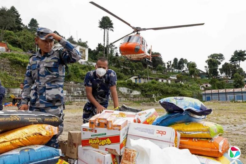 洪灾死难者过千 尼泊尔请求联合国拨款协助重建