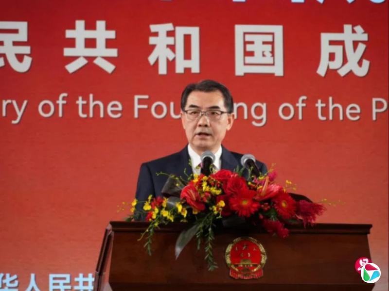 中国驻日使馆举行招待会 强调台湾不容外部干涉
