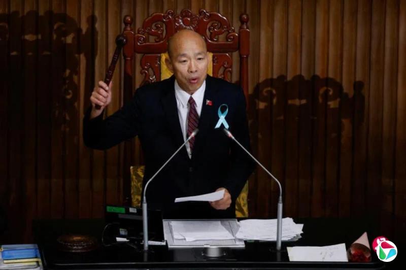 韩国瑜吁蓝委做好预算审查 警告国民党没有太多犯错空间