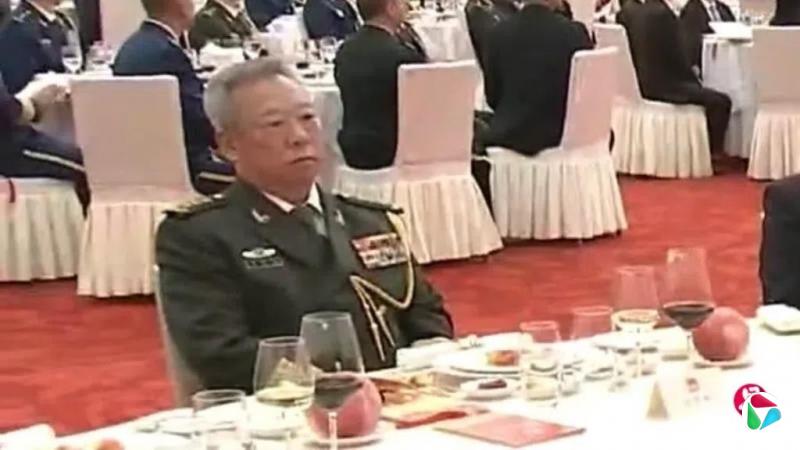 中共军委原参谋长李作成等退休将领出席国庆招待会