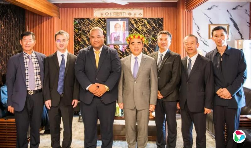 中国新任驻基里巴斯大使姚飞履新
